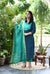 Folk Teal Tranquility Handloom Suits Set