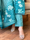 Amara Teal Blossom Elegance